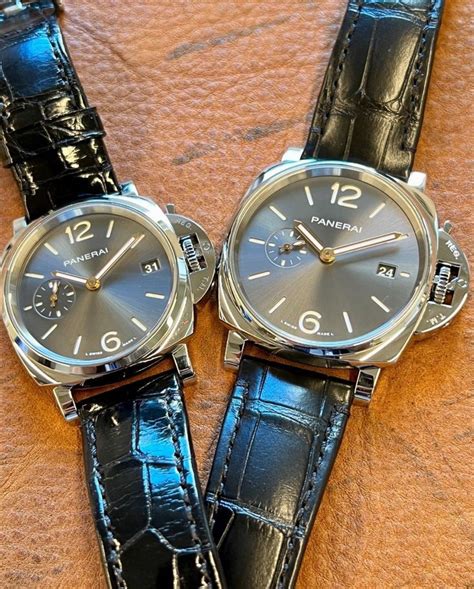 sandwich dial panerai|panerai luminor due pan.